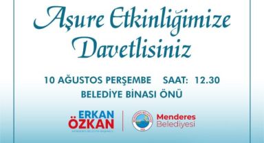 Menderes'te aşure günü etkinliği