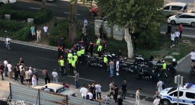 Polise silah çeken gaspçı vurularak etkisiz hale getirildi