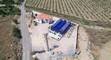 Seferihisar'da arıtma tesisinin çalışmaları sürüyor