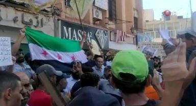 Suriye'de Dürzilerin Esad rejimini protestoları iki haftadır sürüyor