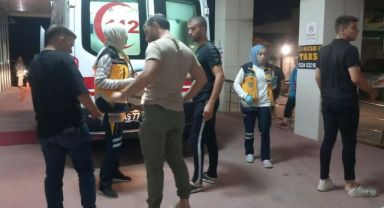 Tır ile bariyer arasına sıkıştı 1 ölü, 3 yaralı
