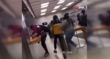 ABD’de Apple mağazası yağmalandı
