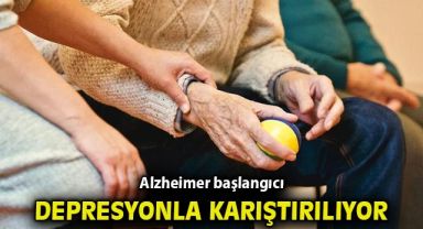 Alzheimer başlangıcı depresyonla karıştırılıyor