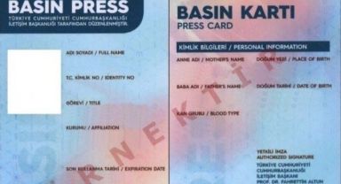Basın kartlarında yeni dönem!