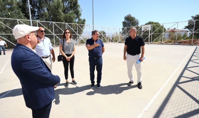 Başkan Batur düğmeye bastı… Halkapınar’a iki yeni saha