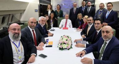 Cumhurbaşkanı Erdoğan'dan Azerbaycan dönüşü açıklamalar