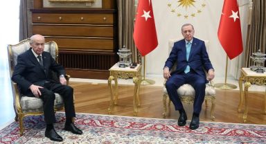 Cumhurbaşkanı Erdoğan, MHP Lideri Bahçeli ile görüştü