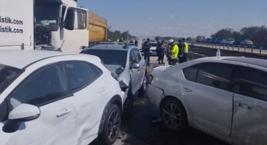 Edirne’de zincirleme kaza: 1 ölü, 36 yaralı