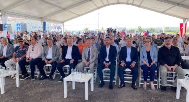 Foça’nın arıtma tesisi açıldı! Soyer: Tüm engellemelere rağmen…