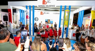 İzmir Fuarı’nda Bayraklı Belediyesi fark yarattı