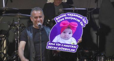 Kınık'tan Hasat Festivali'nde Sma hastası Defne bebeğe tam destek