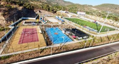 Özdere Gençlik ve Spor Yerleşkesi sporcu gençlerin gözdesi oldu