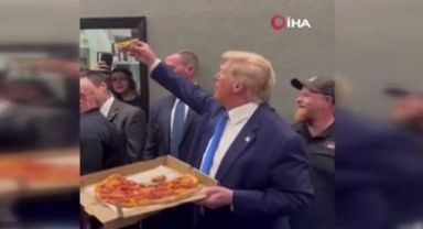 Trump’tan destekçilerine bedava pizza