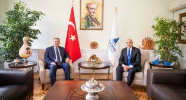 Vali Elban’dan Başkan Soyer’e iade-i ziyaret