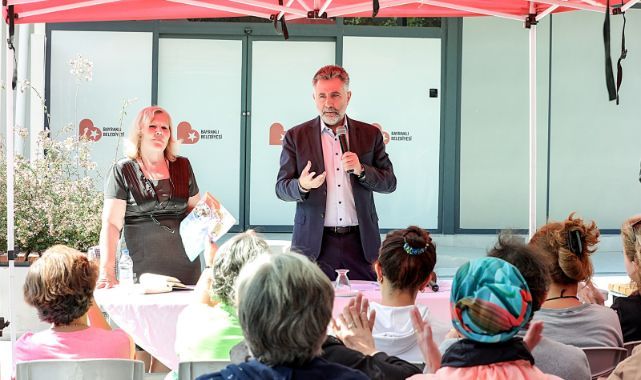 Başkan Sandal kadın kursiyerlerle buluştu