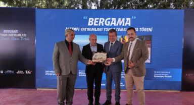 Bergama’ya 103 milyonluk yatırım… 3 projenin temeli atıldı!