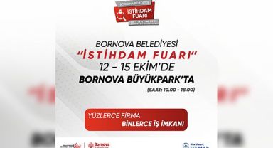 Bornova Belediyesi'nden İstihdam Fuarı’na davet
