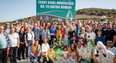 Cumhuriyetin 100’üncü yılında İzmir’e ESHOT Ormanı