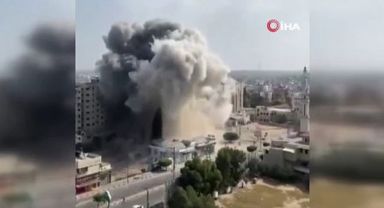 İsrail, Gazze'deki Şifa Hastanesi'nin yakınını vurdu