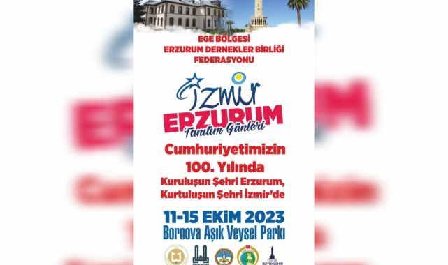 İzmir'de Erzurum tanıtım günleri başlıyor
