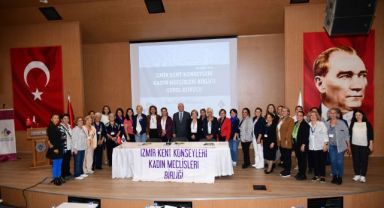 İzmir Kent Konseyleri Kadın Meclisleri Birliği Karabağlar'da toplandı