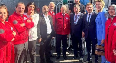 Kınık Belediye Başkanı Doğruer TEKNOFEST’TE