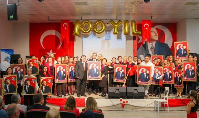 Kınık’ta Cumhuriyet’in 100. yıl coşkusu