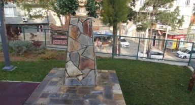 Konak'ta Atatürk büstüne çirkin saldırı!