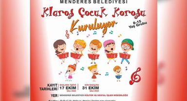 Menderes’te Çocuk Korosu Kuruluyor