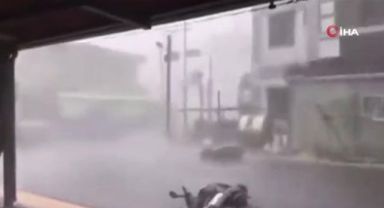 Tayvan’ı Koinu Tayfunu vurdu: 190 yaralı