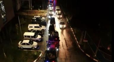 Van’da 27 adrese hava destekli eş zamanlı operasyon
