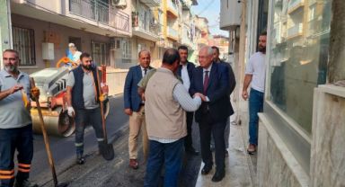 Başkan Selvitopu'dan “su baskını” ve asfalt denetimi