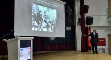 Bornova'da “Cumhuriyet ve Atatürk” söyleşisi