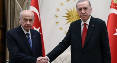 Cumhurbaşkanı Erdoğan, MHP Lideri Bahçeli ile görüştü