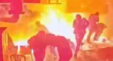 Demir çelik fabrikasındaki patlama!