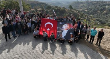 Gazi Mustafa Kemal Atatürk doğa yürüyüşünde anıldı