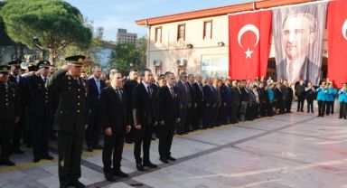Gazi Mustafa Kemal Atatürk, vefatının 85. yıl dönümünde Bergama'da törenlerle anıldı