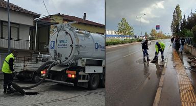İZSU ekipleri yağmur öncesi teyakkuzda