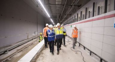 Narlıdere Metrosu’nda sona doğru