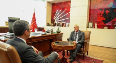 Selvitopu'dan Özel'e “hayırlı olsun” ziyareti
