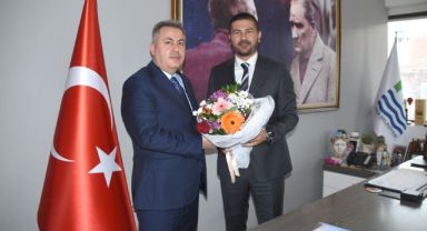 VALİ ELBAN FOÇA’YI ZİYARET ETTİ