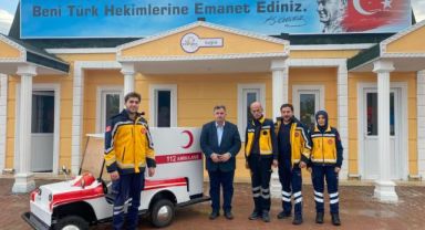 1-7 Aralık Acil Sağlık Hizmetleri Haftası, bu yıl Kınık Belediyesi Çocuk Köyü’nde kutlandı
