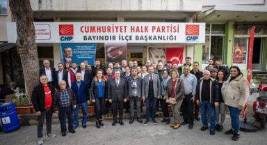 Başkan Batur, CHP ilçe örgütleriyle kucaklaştı