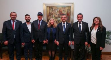 Başkan Engin'den Özgür Özel'e hayırlı olsun ziyareti