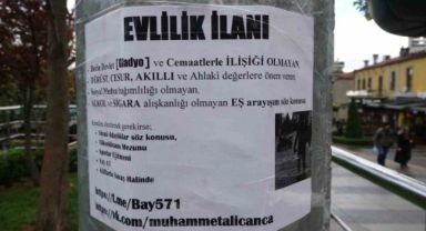 Böyle evlilik ilanı görülmedi