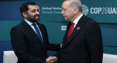Cumhurbaşkanı Erdoğan, İskoçya Başbakanı Yusuf ile görüştü