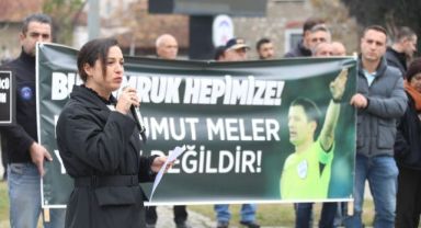 Efes Selçuk Halil Umut Meler için tek yürek oldu: Bu yumruk hepimize atıldı