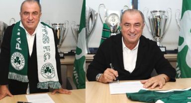 Fatih Terim, Panathinaikos’a resmi imzayı attı
