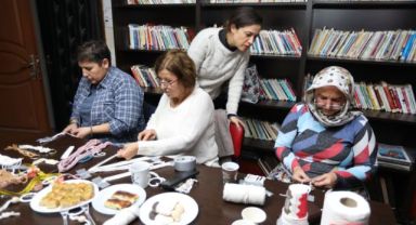 Filiz Başkan Belevi kadınları ile buluştu: Birlikte üreterek güçleniyorlar