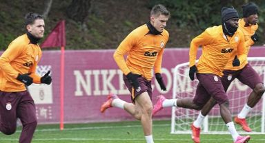Galatasaray, Kopenhag maçı hazırlıklarına ara vermeden başladı